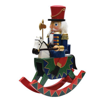 The Holiday Aisle Decorative Hanukkah Santa Wooden Holiday Nutcracker Reviews Wayfair