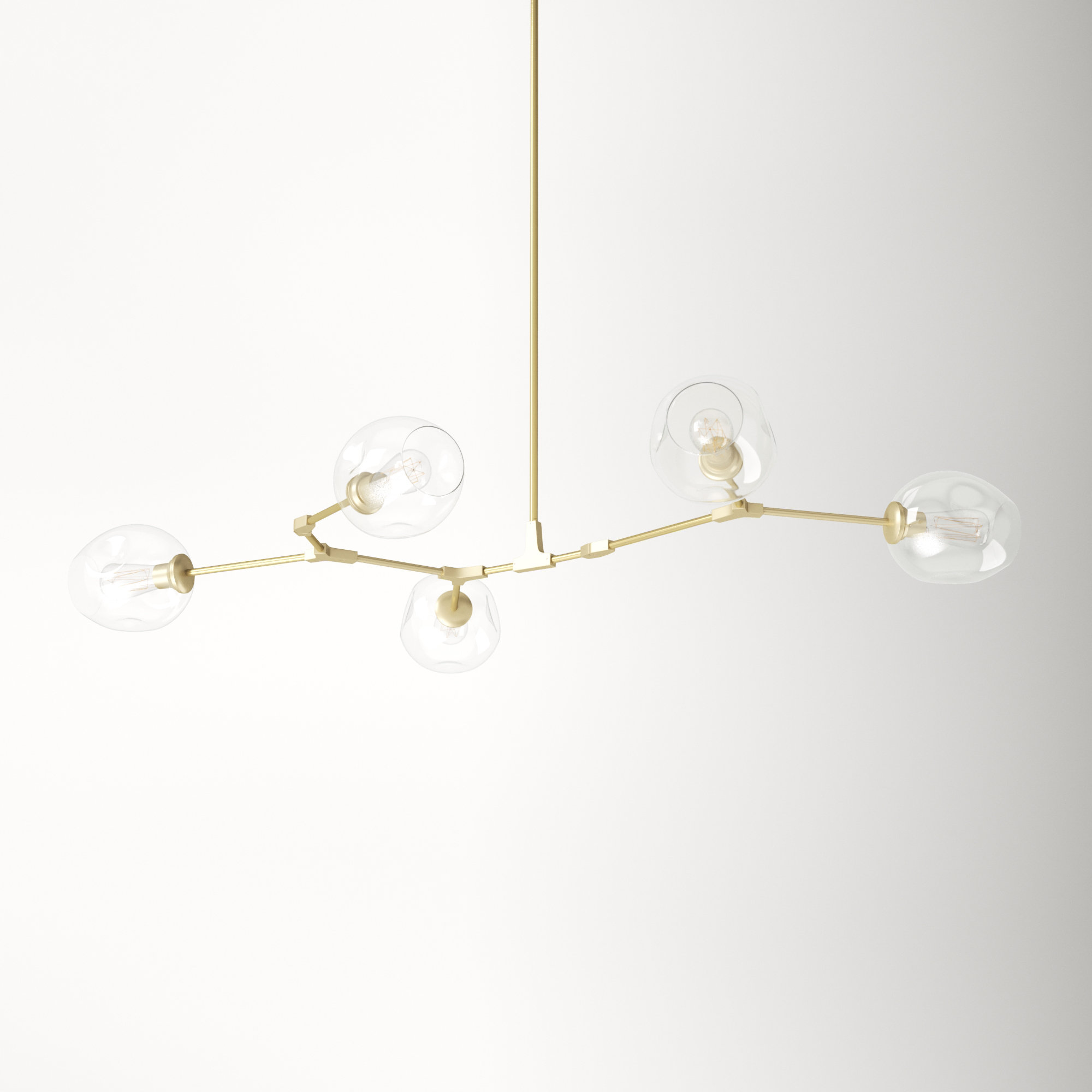 5 light sputnik chandelier Clearance
