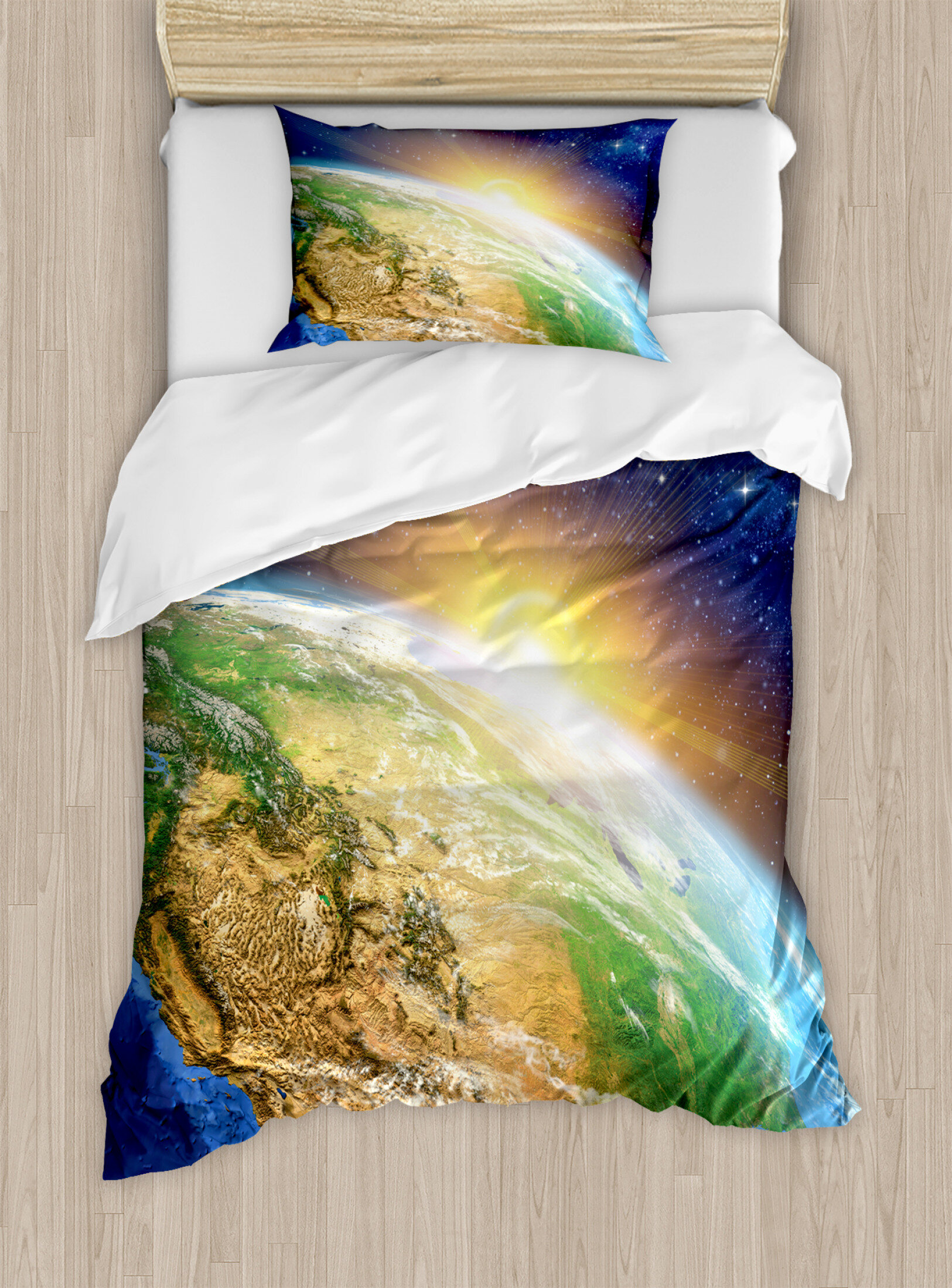 East Urban Home Outer Space Duvet Cover Set Wayfair