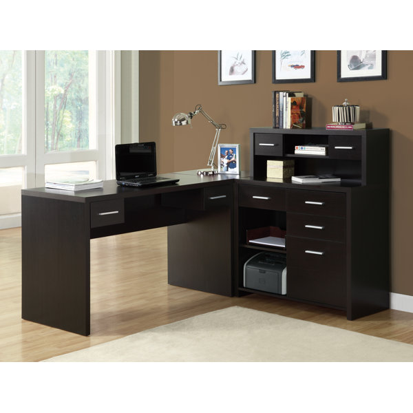 brayden studio covey home office l-shaped computer desk with hutch brayden studio covey home office l-shaped computer desk with hutch