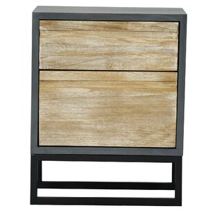 Bretz 2 Drawer Accent Cabinet By Union Rustic