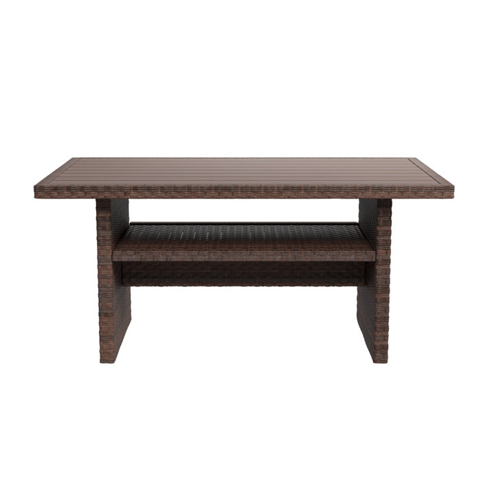 Adele Wicker Rattan Dining Table Adele Wicker Rattan Dining Table