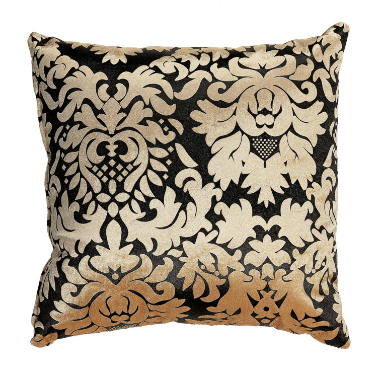 gold accent throw pillows