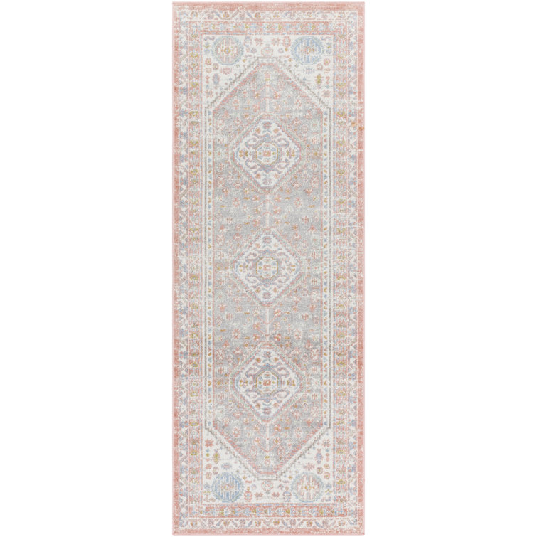 Langley Street Benfield Flatweave Performance Rose Rug & Reviews | Wayfair