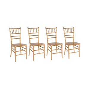 4-tlg. Esszimmerstuhl-Set Henson Banqueting von Rosdorf Park