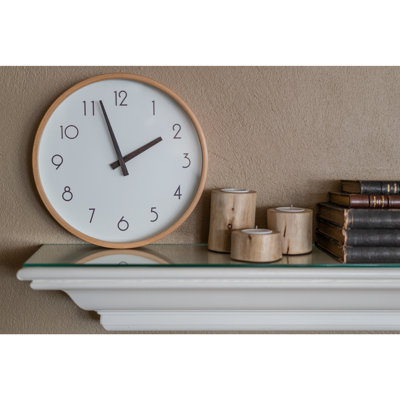BIA Cordon Bleu Basswood 12" Wall Clock