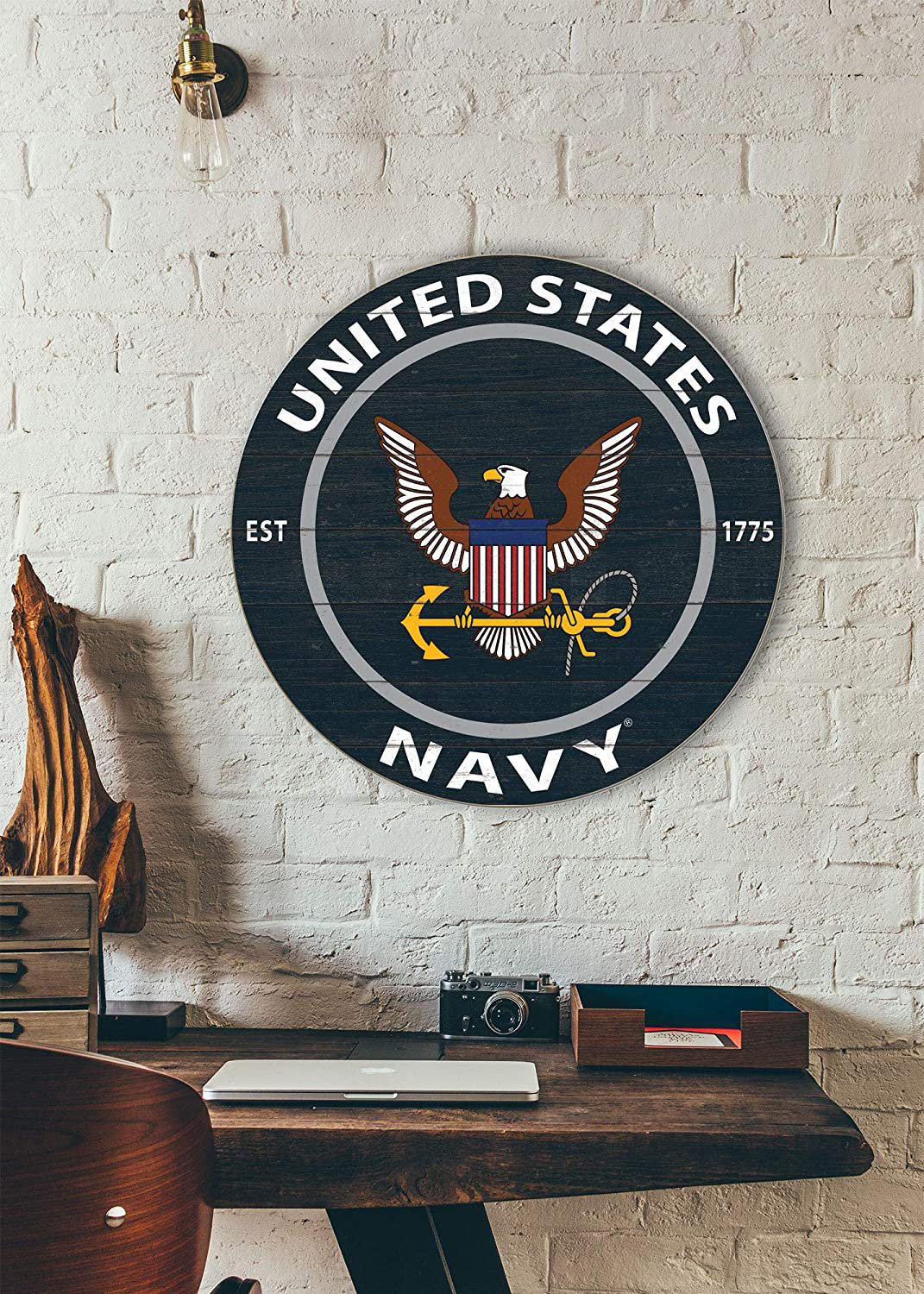 KH Sports Fan Navy Wall Décor Wayfair
