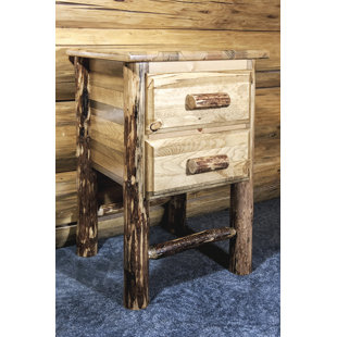 Lapham 2 Drawer Nightstand by Millwood Pines