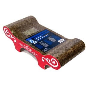 Catit Bench Cardboard Scratching Board