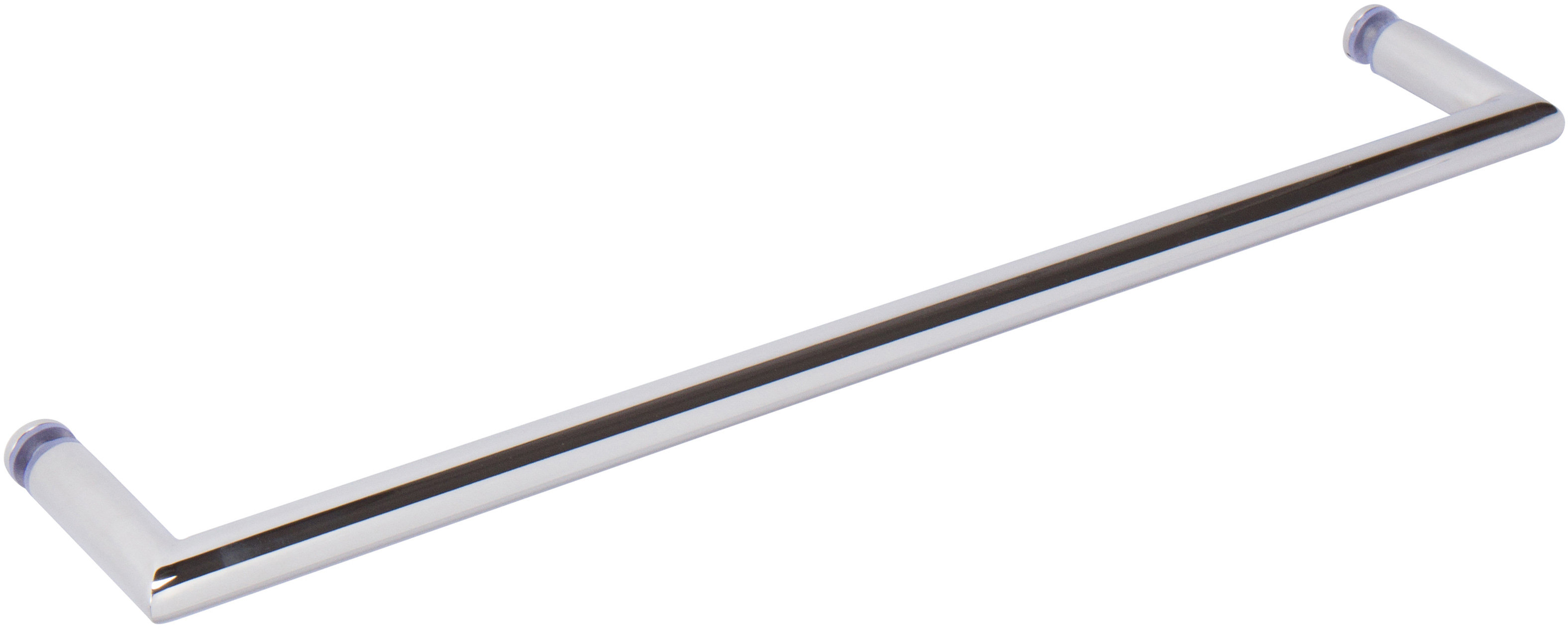 Rockwell Security Rockwell 22" Mitered Corner Single Side Towel Bar In