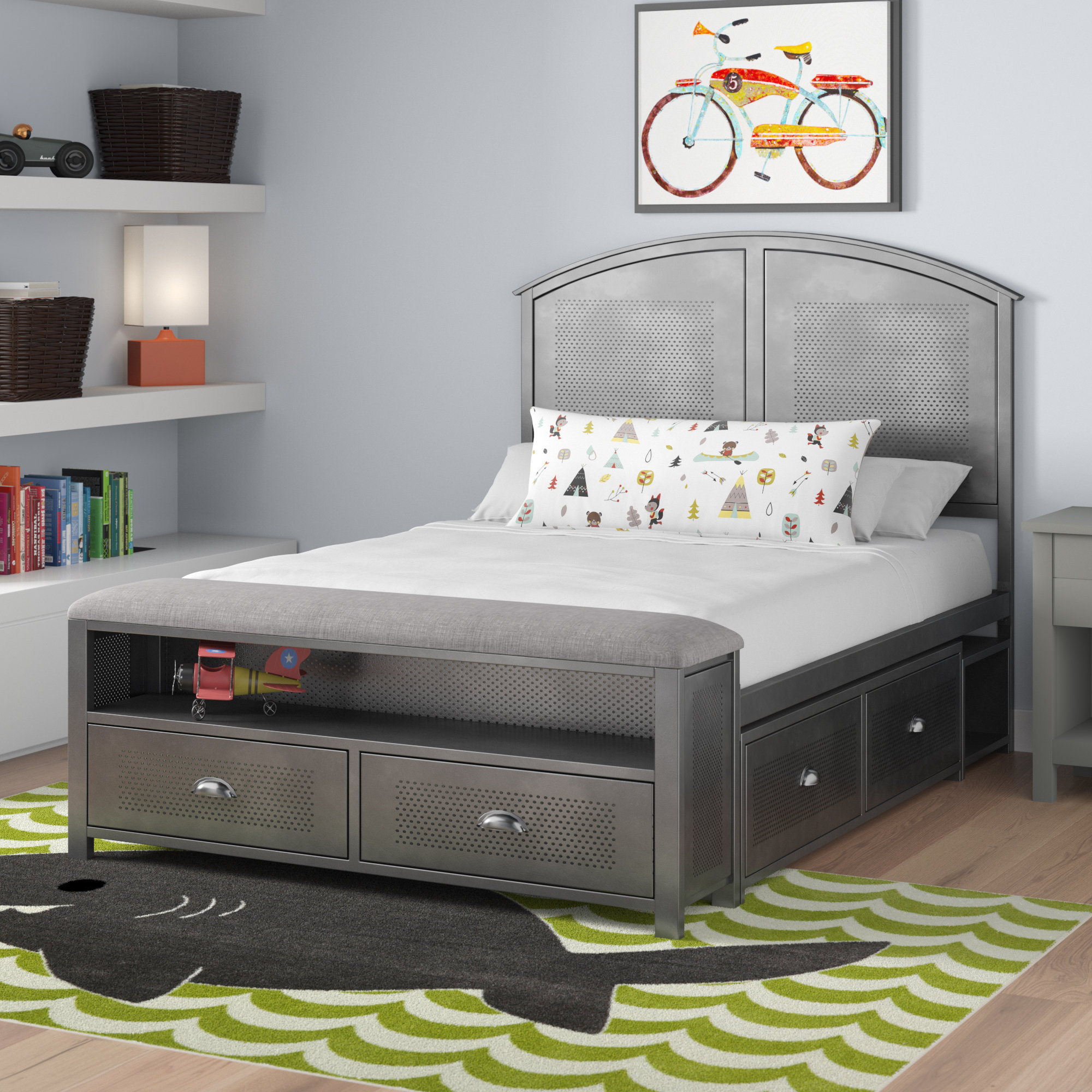 Viv Rae Albert Panel Configurable Bedroom Set Wayfair