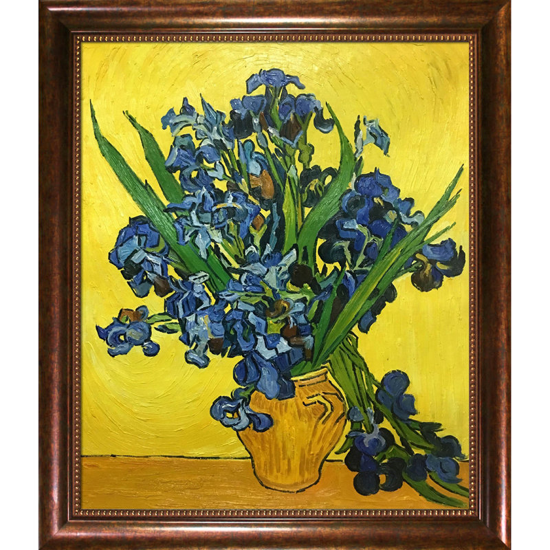 Wildon Home Irises In A Vase By Vincent Van Gogh Picture