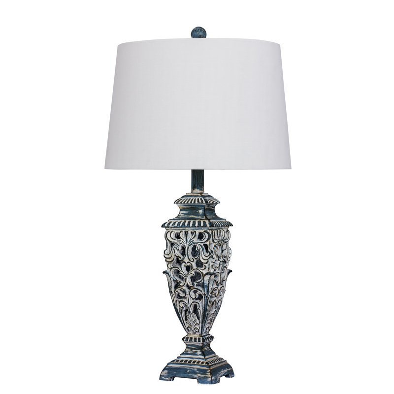 grey table lamp base