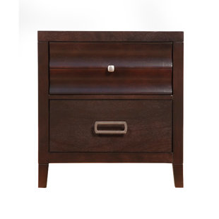 Go to store & view more images Lanz Wooden 2 Drawer Nightstand by Alcott Hill