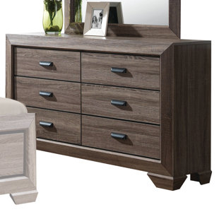 Weldy 6 Drawer Double Dresser by Brayden Studio