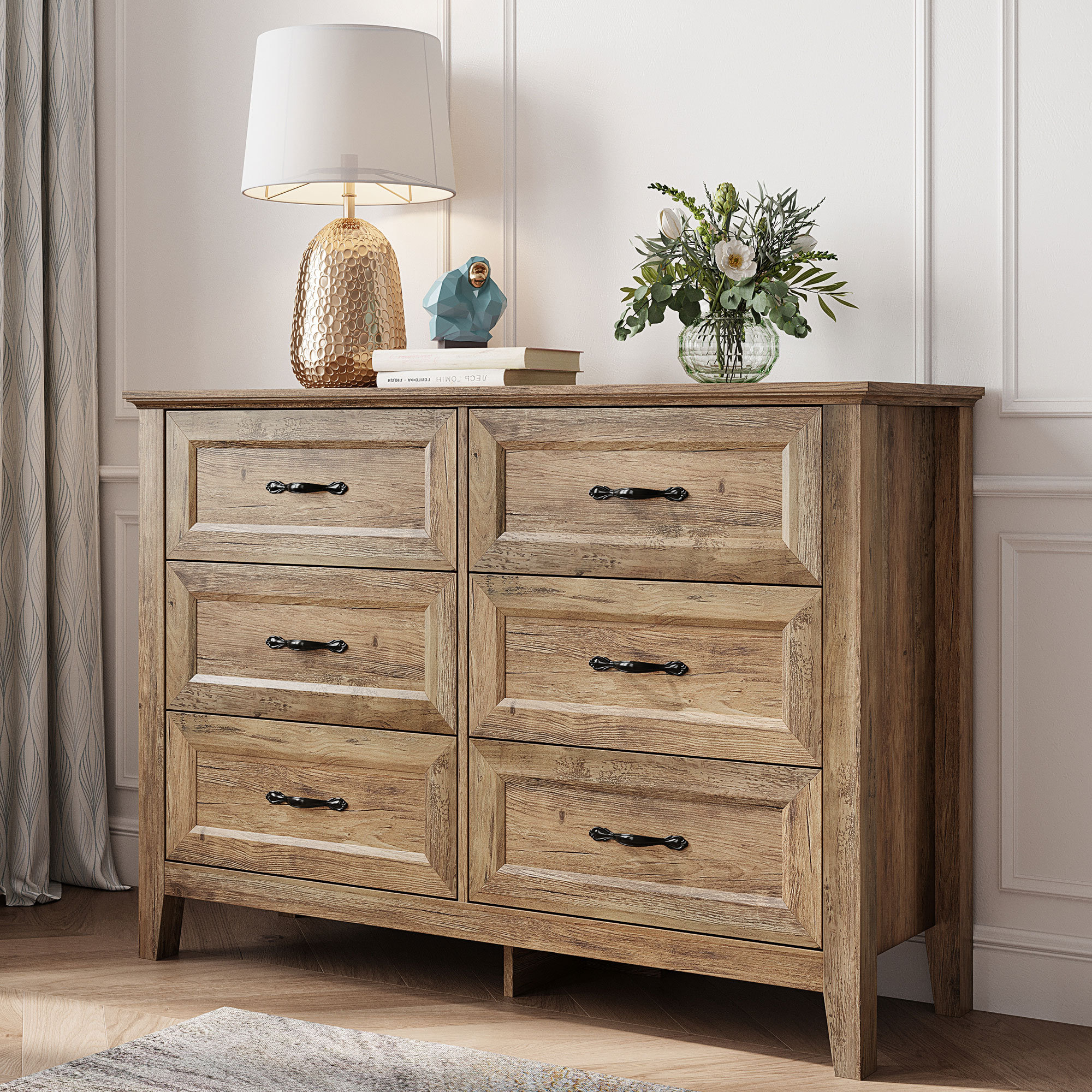 parker 6 drawer dresser