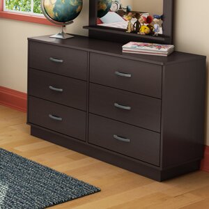 Logik 6 Drawer Double Dresser