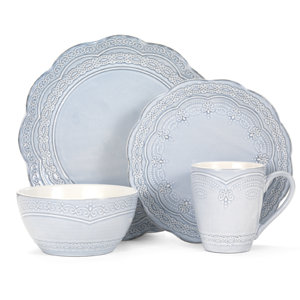 Serephina 16 Piece Dinnerware Set, Service for 4