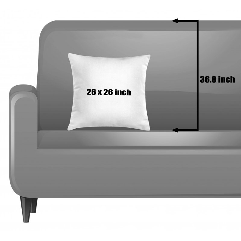 East Urban Home Indoor Outdoor 26 Throw Pillow Cover Wayfair East Urban Home Indoor Outdoor 26