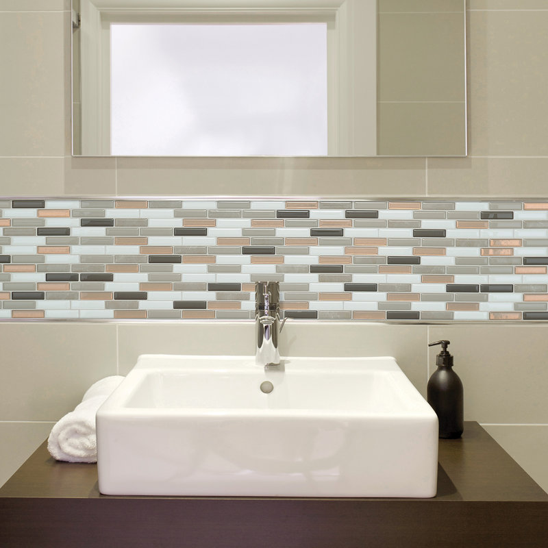 Smart Tiles Milenza 10 X Gel L Stick Mosaic Tile Gel L Stick Mosaic Tile