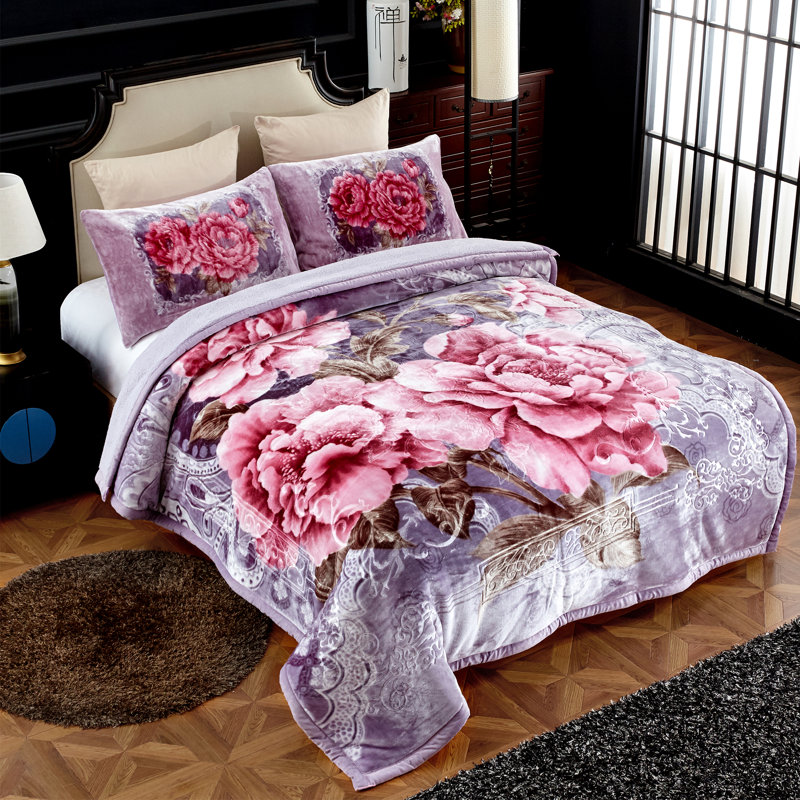 One Allium Way Orsi 3 Piece Super Soft Warm Fleece Reversible Comforter Set Wayfair