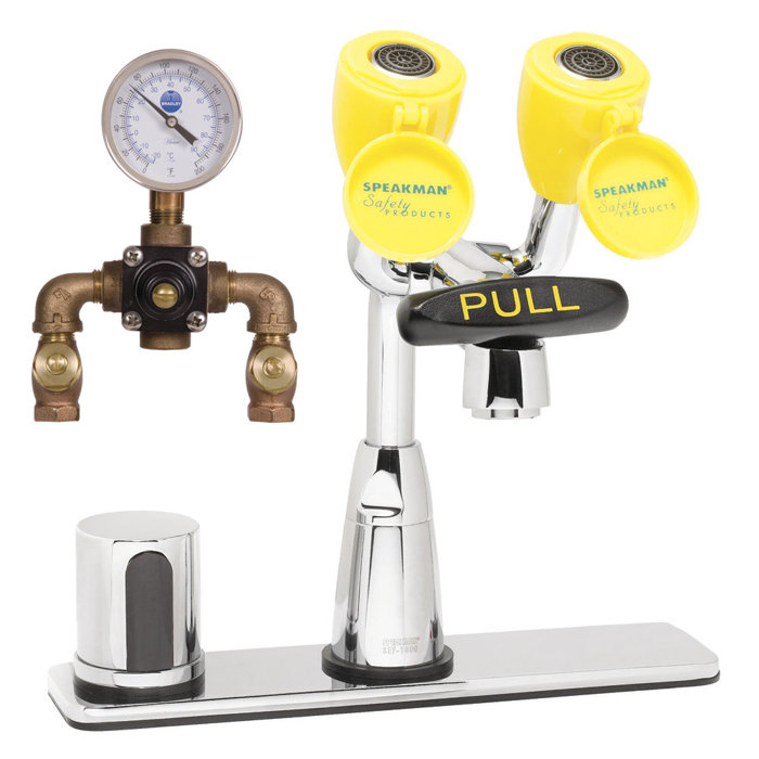 Speakman Eyesaver Battery Operated Laboratory Faucet With