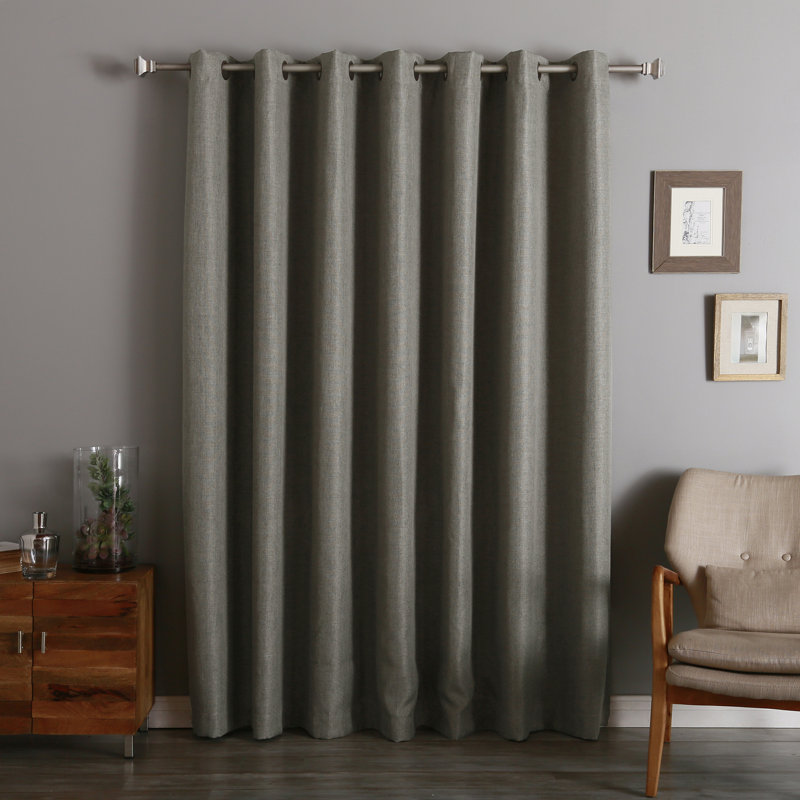 Rickie Solid Blackout Grommet Curtains Reviews Allmodern