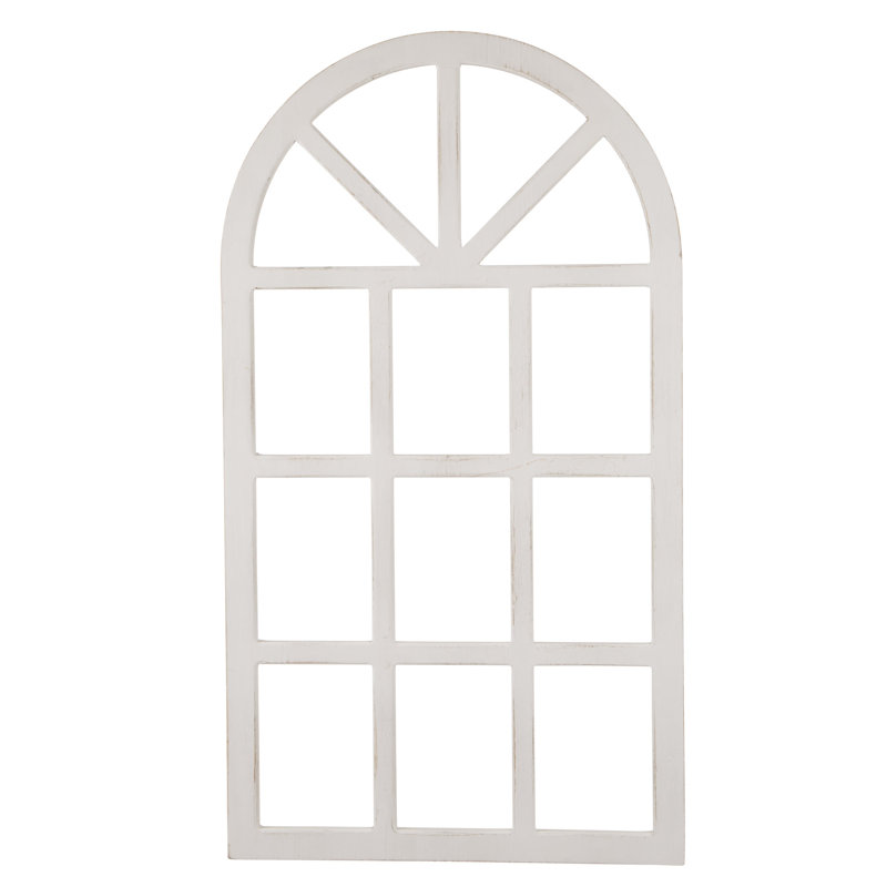 Gracie Oaks Wooden Window Frame Wall Decor Wayfair