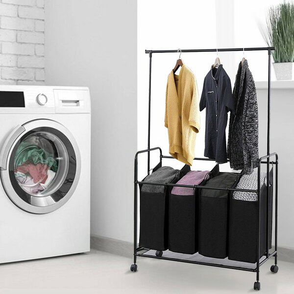 Rolling Laundry Storage Carts | Wayfair