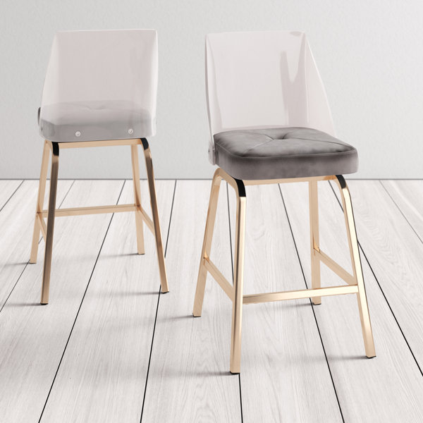 Veronica Swivel Bar + Counter Stool & Reviews AllModern