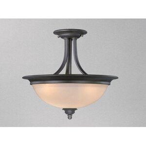 Bourbon 2-Light Semi Flush Mount