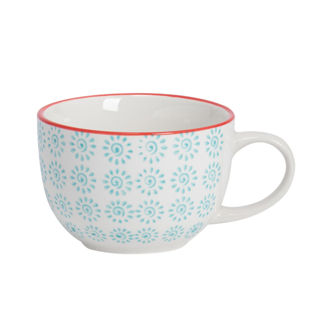 Hand-Printed Cappuccino Cup - 250ml