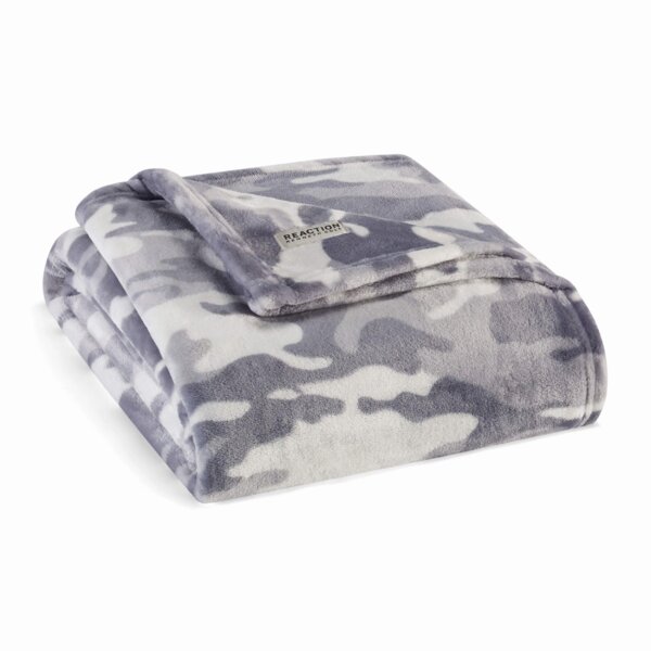 Camo Sherpa Fleece Blanket Soft Throw Microfiber Blanket for Couch Sofa Kids Women Adults Gift 