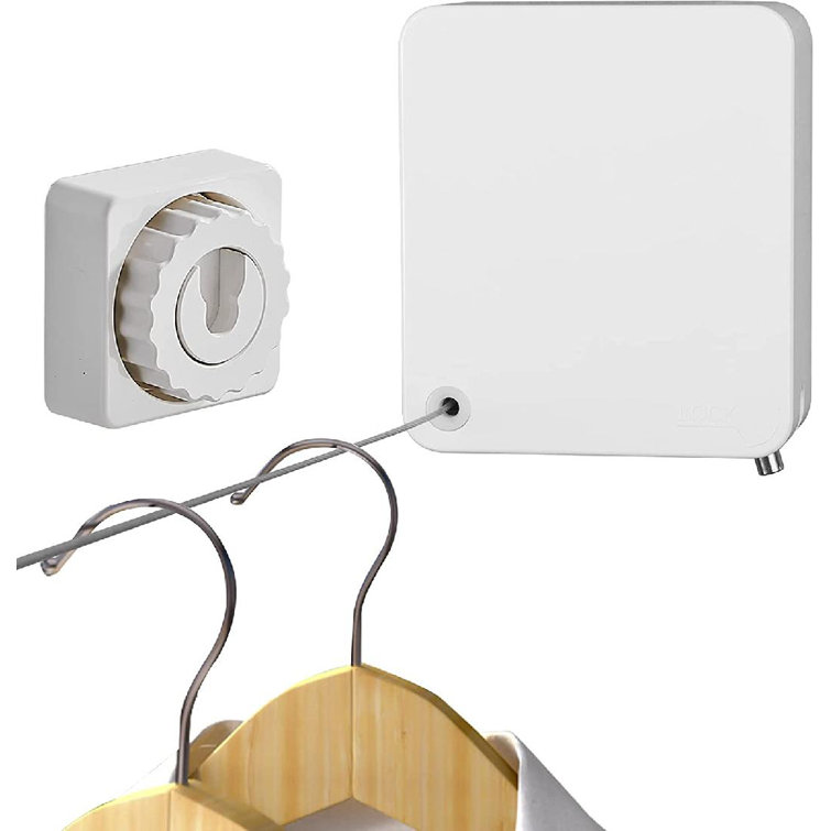 Rebrilliant Retractable Clothesline Indoors, Retractable Clothes Line