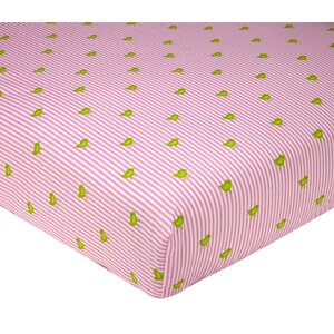 Bird Fitted Crib Sheet