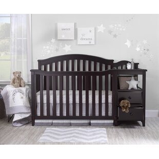 wayfair crib with changing table