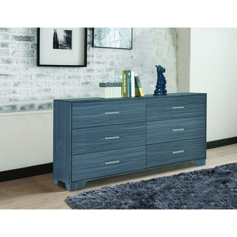 Red Barrel Studio Bronstein 6 Drawer Double Dresser Wayfair