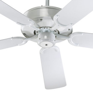 Best 52 All-Weather Allure 5-Blade Patio Ceiling Fan By Quorum Outdoor Lighting 52 All-Weather Allure 5-Blade Patio Ceiling Fan By Quorum Outdoor Lighting