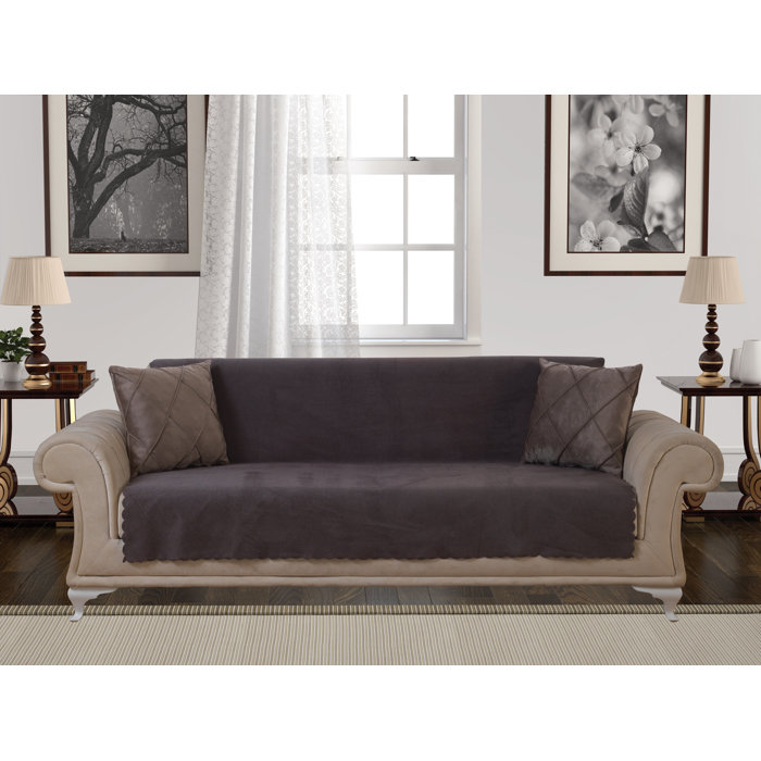 Diamond Anti Slip Pet Furniture Protector Box T Cushion Sofa Slipcover