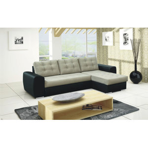 Ecksofa Best mit Bettfunktion von Home & Haus