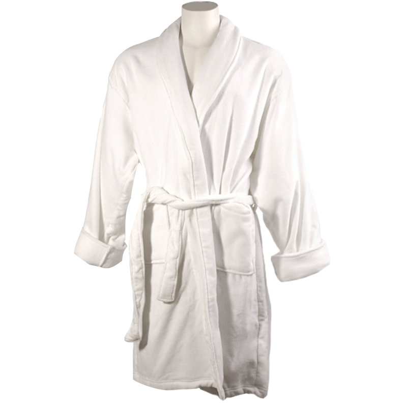 mens thick terry cloth bathrobe