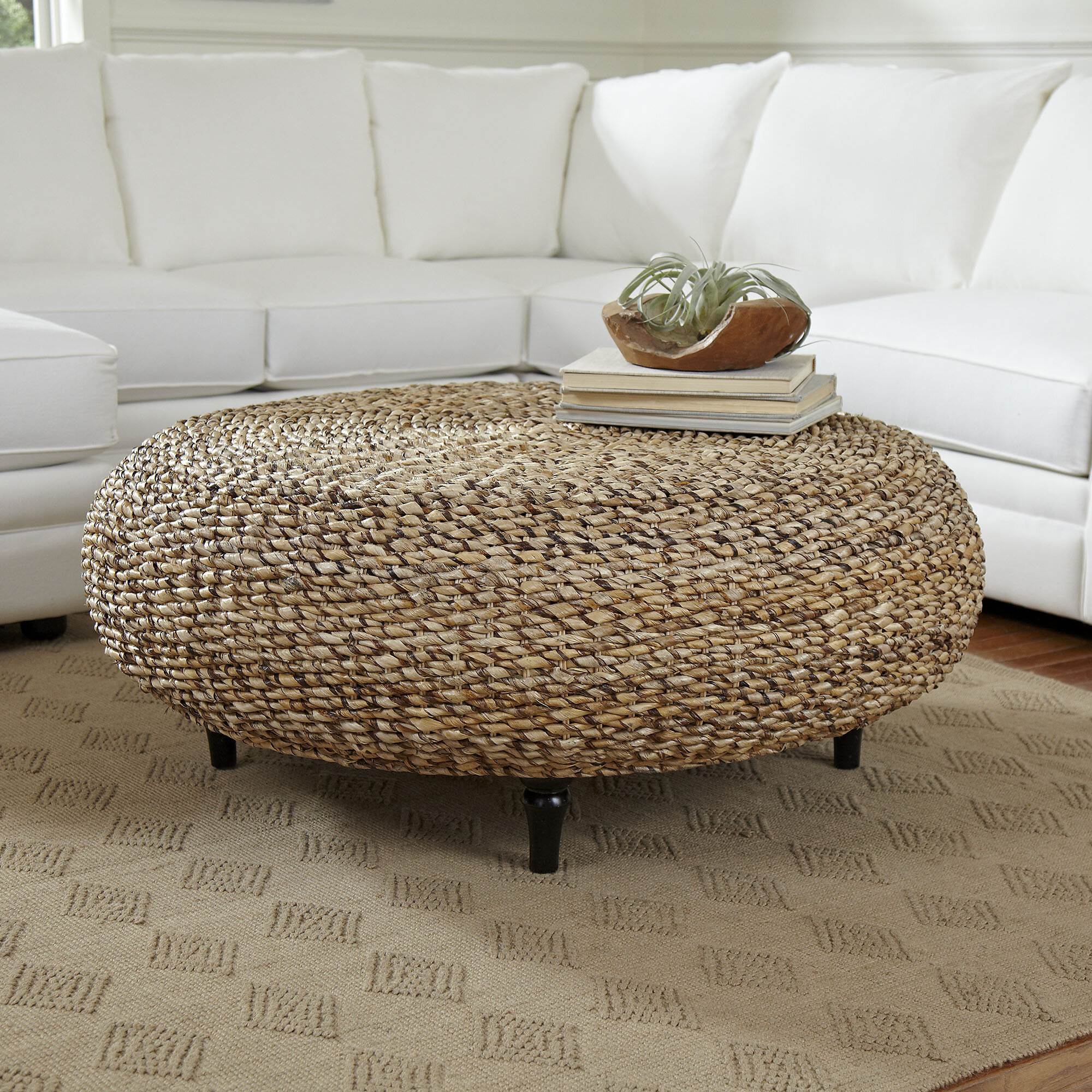 birch lane round coffee table