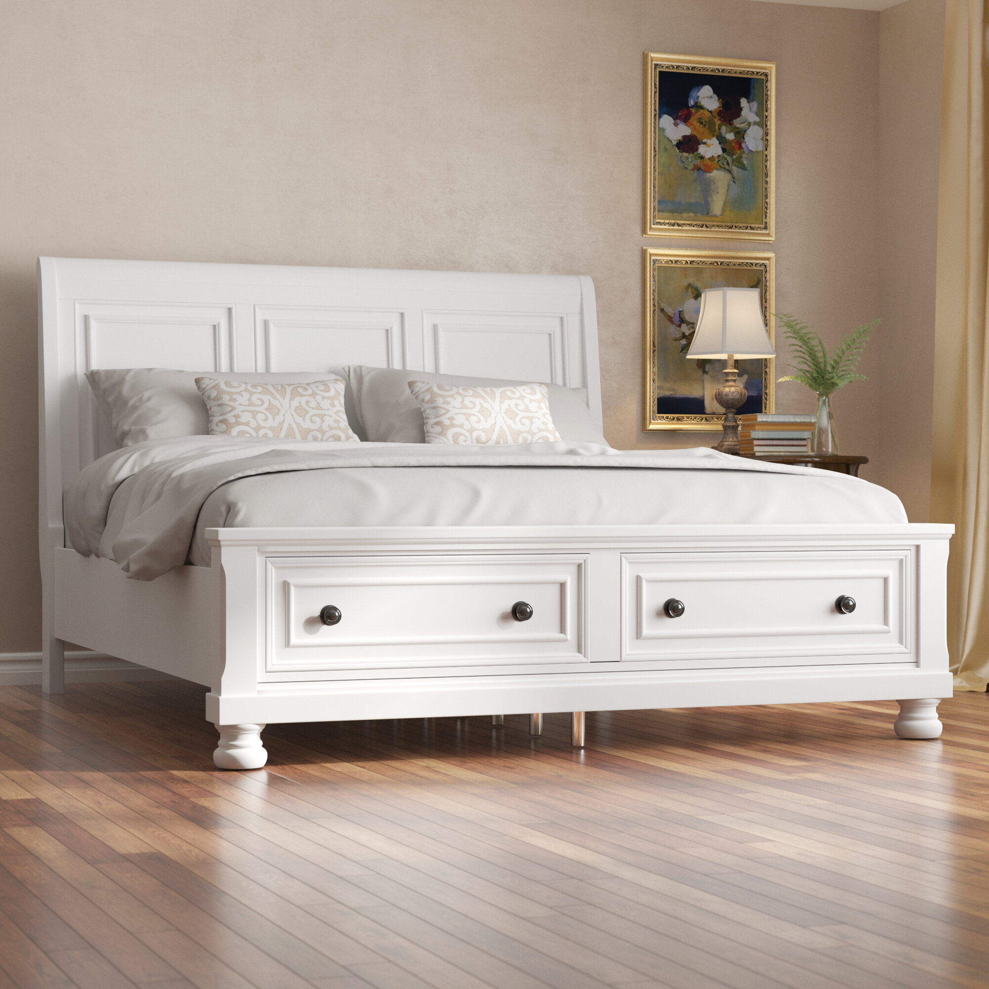 Lark Manor Alicia-Grace Storage Bed & Reviews | Wayfair