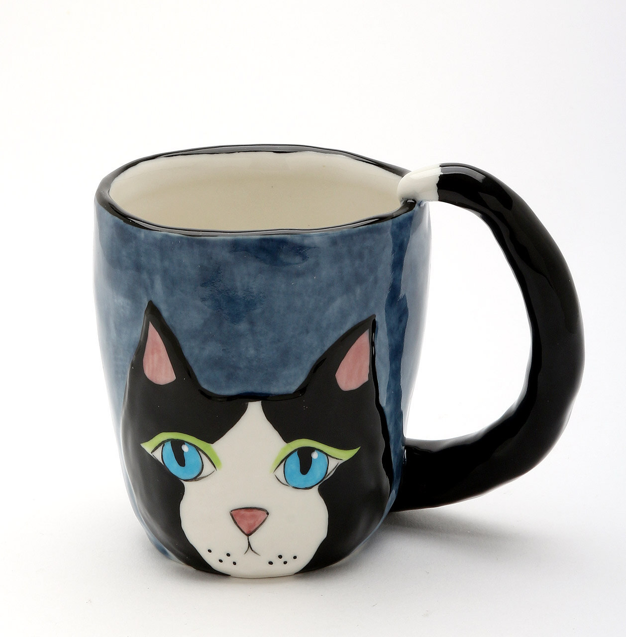 Cosmosgifts Cats In The Cupboard Peekaboo Cat Mug Wayfair