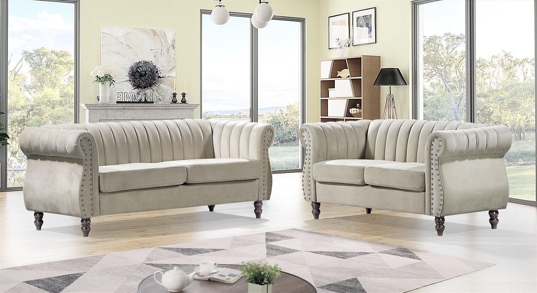 Capri SS Configurable Living Room Set