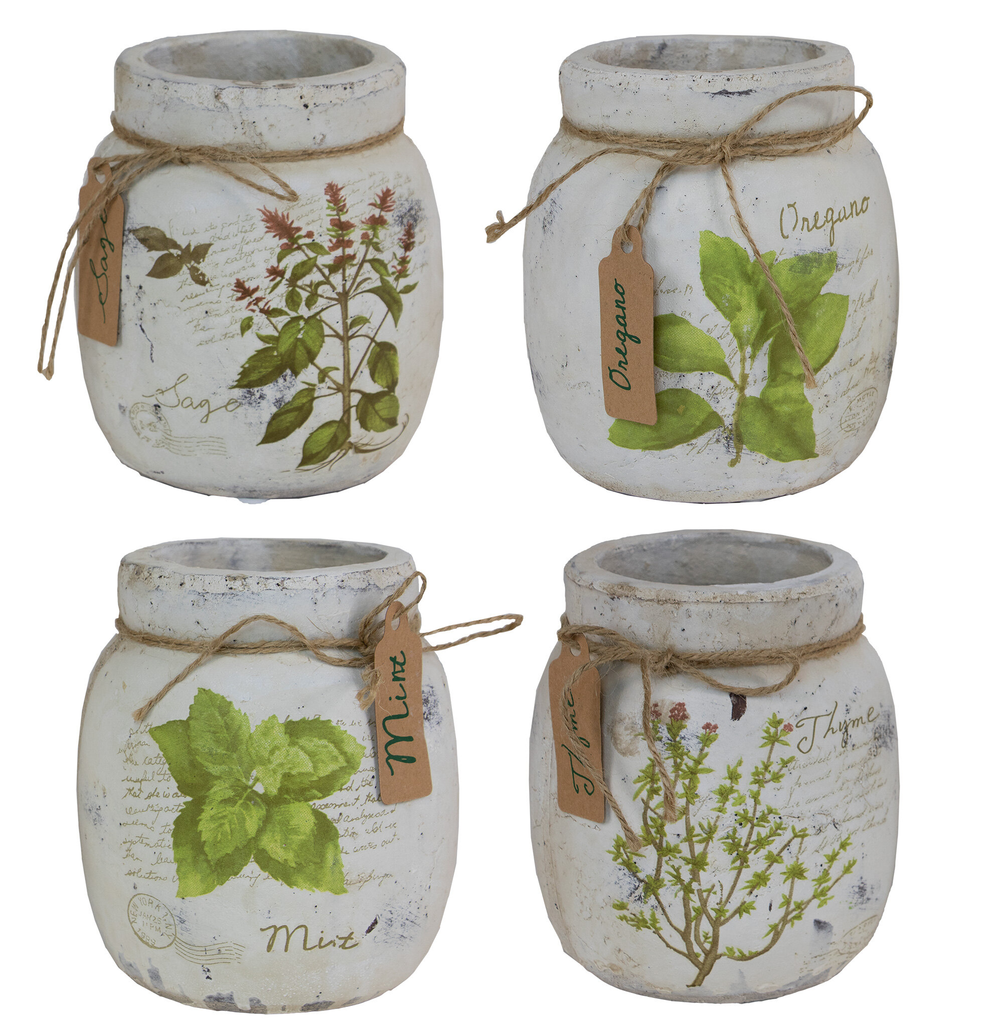 herb spice jars