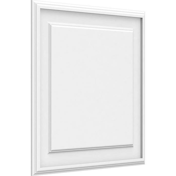 Ekena Millwork Legacy Raised PVC Wall Paneling in White & Reviews | Wayfair