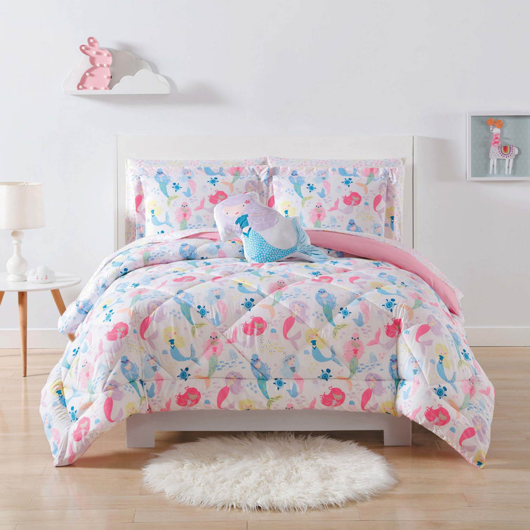 mermaid queen comforter set