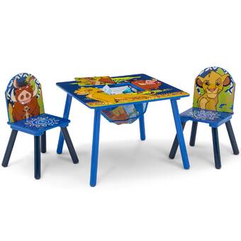 kids folding table and chair set