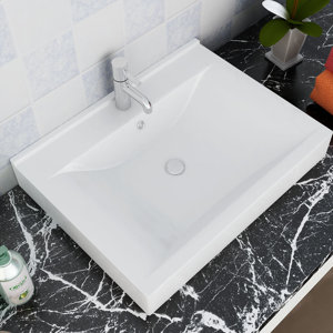 Home Etc 60 cm Wandbefestigtes Waschbecken